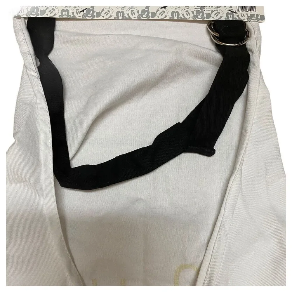Disney Apron Adult Mickey Mouse Kitchen Tie Ears Holiday Oh Hello Peek‎ A Boo